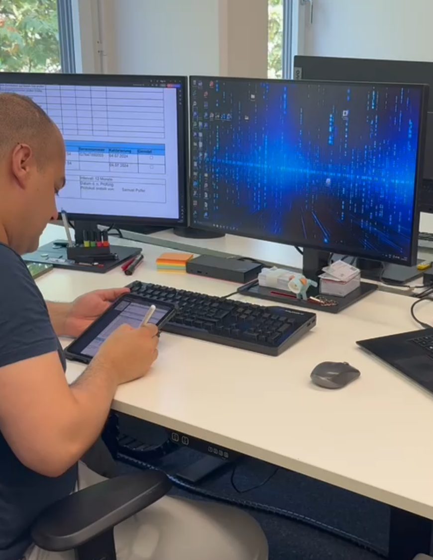 Immeditech bei der Arbeit